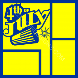 4th of July Word